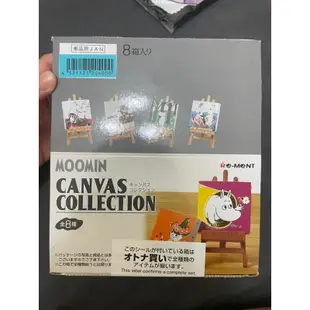 MOOMIN 畫架系列 盒玩 6號 嚕嚕米  Re-ment