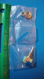 ALCO MTA-106H miniature toggle SWITCH SPDT ON-OFF-(momentary ON)
