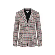 [Chloe] Chloe-Multicolor Single Breast Wool Jacket-Donna 36 FR