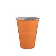 Miami Melamine Two Tone Cup (Apricot) - 400mL