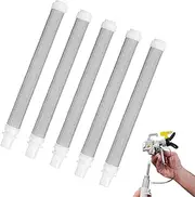 [Joynine] Set of 5 filters for Wagner Airless Paint Spray Guns, 60 Mesh Stainless Steel, Length 10 cm, Chemical Industry Use