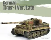 [NEW] 1/72 TIGER-1 VER. LATE TANK GERMAN WWII PLAMODEL KIT DIORAMA ACADEMY 13431