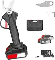 Electric Pruning Shears, Cordless Rechargeable Power Scissors, 30mm Cutting Diameter Cordless Pruning Shears Pruning Shears Orchard Cutting Tool, for Hedge, Bush, Orchard
