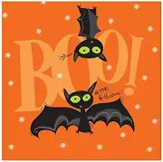 Batitude Vampire Bat Spider Ghost Halloween Carnival Party Beverage Napkins