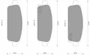 BOSCH DB1990BL Rear Disc Brake Pads Set for Holden Cruze JG JHF18D4 Z20S1 Z20D1 A14NET A16LET 2009 2010 2011 2012 2013 2014 2015 2016 (May Also Fit Other Vehicle Applications)