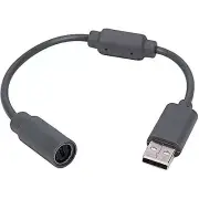 USB Breakaway Trip Cable Cord Adapter For Xbox 360 Wired Controller Xbox 360