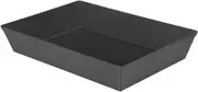 Lloyd Pans Kitchenware RCT-14926-PSTK 10 inch by 14 inch by 2.5 inch Detroit Style Pizza Pan, Pre-Seasoned, Stick Resistant, Made in The USA,Black