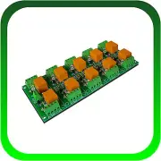 12V 10-Channel Relay Module Switch Board for Arduino PIC ARM AVR