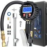 Digital Tire Pressure Gauge with Inflator ENDARK 250 PSI Air Compressor