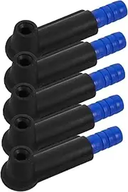 WEKADRIN 5pcs Brake Oil Tool Connector Kit for Car Truck Brake Bleeding Adapter Hose Connector Universal Fitment for Auto Garage