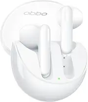 OPPO Enco Air3 Wireless Earbuds, Bluetooth 5.3, Noise Cancelling, Wireless Charging, Low Latency, Large Capacity Battery, IP54 - White