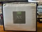 Vintage Noble Excellence White 100% Cotton Percale 300 Thread Sheet Set-Twin