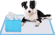 Wimarn Puppy Pads, Disposable Puppy Training Pads ,60*60cm -40 Count Puppy Pads | Premium Dog Training Pads，Pee Pads Bed Pads, Underpads Ultra Absorbent Incontinence Pet Training Pads