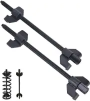 Ozoffer 2x Coil Spring Compressor 380MM Heavy Duty Car Truck Auto Clamp Tool Black