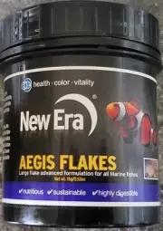 Aegis Large Flakes 15g Marine Fish Food SaltWater Krill Squid Shrimp Aquarium