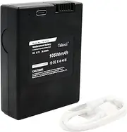 TAKOCI S330 Battery Replacement Compatible with EU/fy E330 S330 S230 S220 3-in-1 Security Video Smart Lock and Smart Drop 10500mAh/3.7V Type-c Fast Charging