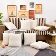 Throw Pillow Covers Bulk Plain Linen Blank Couch Cushion Case for Vinyl Subli...