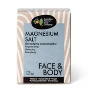 Australian Natural Soap Company Magnesium Salt Detoxifying Cleanser Bar