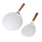 Stainless Steel Pizza Peel with Handle Cutting Board for Cheese Bread Pastry