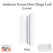 Andersen Lower Screen Door Leaf Hinge White Screen Door Butt Hinge 2579475