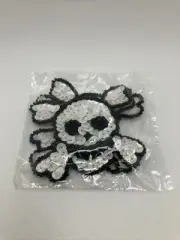 Lot Of 3 Skull Crossbones Sequin Applique/Patch New & Sealed