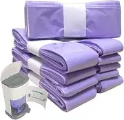 Fravsiu Nappy Bin Liners Odor Control Nappy Waste Refill Bags | 10 Packs Nappy Bags Refill Bags for - Cat Litter Refill Garbage Bags for Use