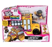 TECH DECK Sk8 Crew 2-in-1 Transforming Ultra Sk8 Bus Bus To Finger Skate Park