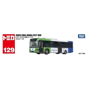 【TOMICA】超長型小汽車 NO.129 ISUZU ERGA大阪巴士