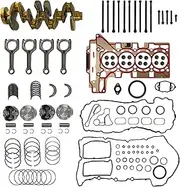 N20 Engine Rebuild Overhaul Head Gasket Kit Crankshaft Contecting Rods Bearing Set Fits For BMW 220I 328I 528I Z4 2012-2016 228I 328D 428I 2014-2016 320I X1 X2 X3 X4 2.0L