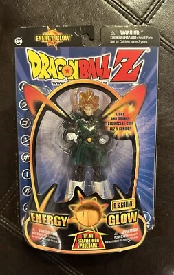 Vintage 2002 Dragonball Z S.S. Gohan Energy Glow Action Figure Irwin