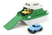 Green Toys Ferry Boat Bathtub Toy, Green/White, 10"X 6.6"x 6.3"