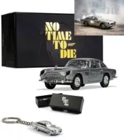 ⚡RARE SET⚡CORGI James Bond Aston Martin DB5 Car + Aston Martin DB5 Keyring *NIB*