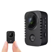 NNEOBA Mini Camera 1080P Full HD Smart WiFi Pocket Camcorder Black