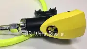 Poseidon Xstream 2nd Stage Regulator w/ Miflex High Vis Yellow Hose - Octopus