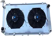 Radiator+SHROUD+2XFANS，Compatible With NISSAN Patrol GQ 2.8 4.2 DIESEL TD42 & 3.0 PETROL Y60
