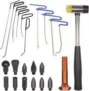 Dent Removal Kit 23PCS Paintless Dent Repair Rods Dent Removal Tools Kit, Den...