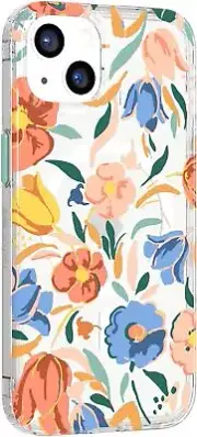 Floral Case Cover for iPhone 14 13 (6.1") TECH21 Hard case Drop Protection case