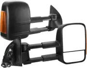 SAN HIMA Pair Towing Mirrors Fits Ranger MK PX PX2 PX3 XL XLT XLS Wildtrak 20...