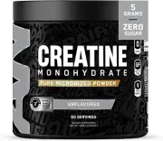 Creatine Monhydrate | 60 Servings | Unflavored | Micronized Amino Acid Powder...