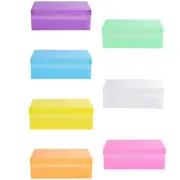 7Pcs Container Storage Box Stacked Shoes Box Plastic Shoes Box