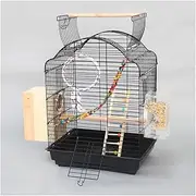 Bird Supplies Large Parrot Cage Villa Bird Cage Household Parrot Breeding Cage Suitable for Parakeets, Starlings, Canaries, Lovebirds Bird Playground