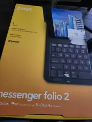 ZAGG Messenger Folio 2 Keyboard Folio/Case - Black