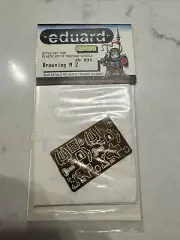 Eduard 35031 1/35 scale US .50 cal MG holders photo etched details