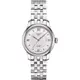 TISSOT 天梭 Le Locle 力洛克羅馬機械女錶-銀/29mm T0062071103800