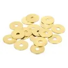28Pcs Brass Flat Washer, M5 5 x 20 x 1mm Fenders Washers Assortment