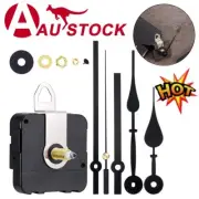DIY Quartz Movement Wall Clock Motor Mechanism Long Spindle Repair Kit SW