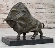 PABLO PICASSO HOMMAGE - BRONZE SCULPTURE - EL MACHO - THE CUBISTIC BULL - CUBISM