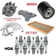 Tune Up Kit Filters Cap Wire Spark Plugs For DODGE DURANGO V8; 5.2L 1998-2000