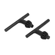 Drill Chuck Key 6mm Pilot 13mm Gear for Impact Driver Drills Tools Wrench 2pcs