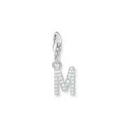 Buy Charm Pendant letter M silver by Thomas Sabo online - THOMAS SABO Australia